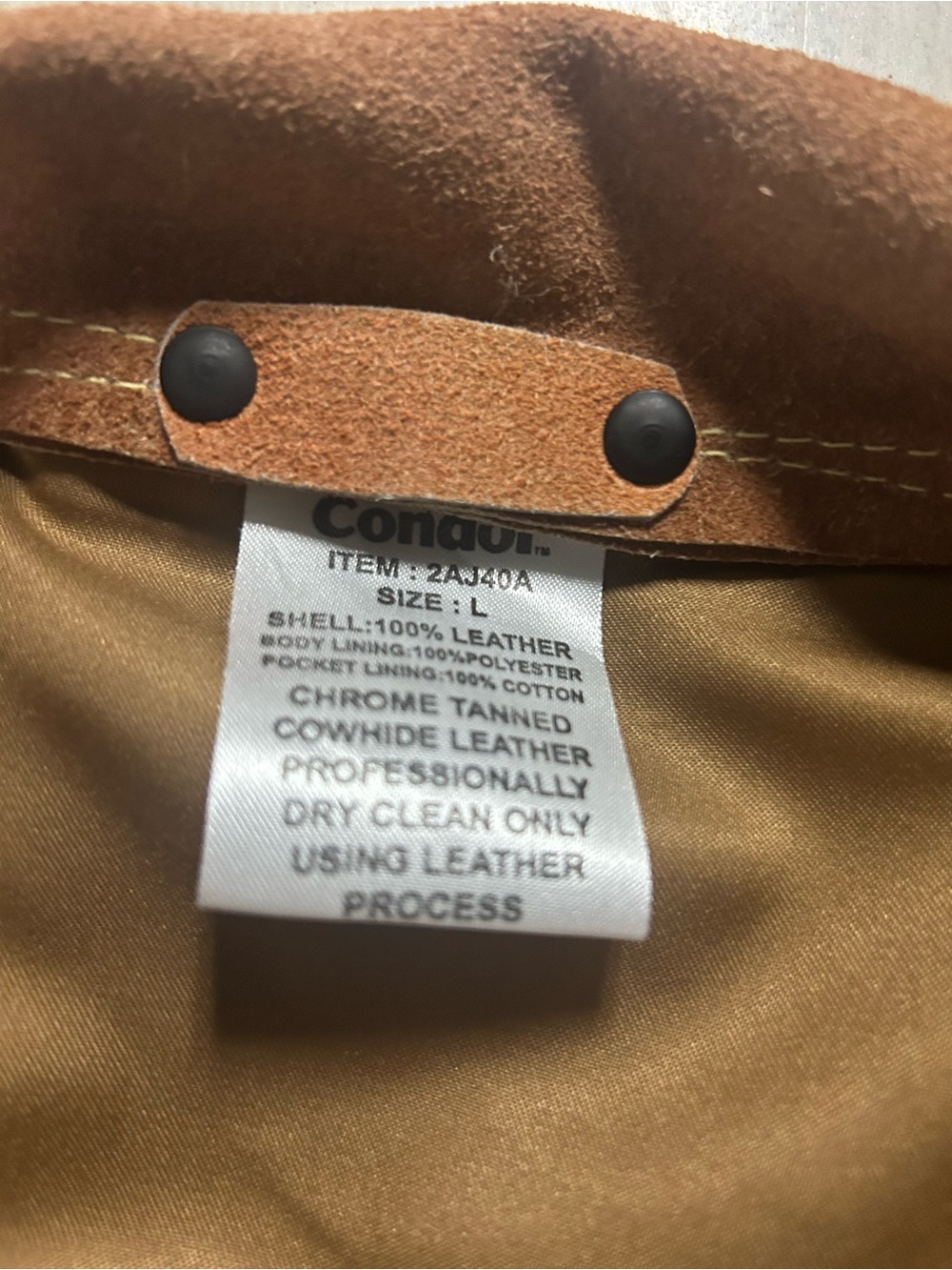 CONDOR Welding Jacket (L) - Picture 4 of 4